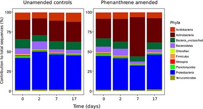 Opportunistic Bacteria Dominate the Soil Microbiome Response to Phenanthrene in a Microcosm-Based Study